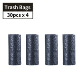 Baseus Car Trash Bin Alloy Garbage Can For Car Dustbin Waste Rubbish Basket Bin Organizer Storage Holder Bag Auto Accessories