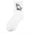 Fashion Skate Cotton Crew Socks of Virgin Mary Gesture Pattern for Men Women Hip Hop Funny Novelty  White Black Funky - Lootquake