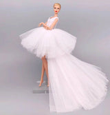 fashion for barbie elegant lady wedding dress for barbie doll clothes princesa for bjd 1/6 dress long dress accessories - Lootquake