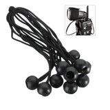 50PCS Tent High Elastic Ball Bands Plastic Ball Head Bungee Cords Trampoline Baggage Belts Tent Tie Outdoor Camping Supplies - Lootquake