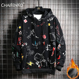 CHAIFENKO Hip Hop Hoodies Men 2023 New Autumn Fashion Skateboards Casual Sweatshirt Male Japanese Harajuku Streetwear Men Hoodie - Lootquake