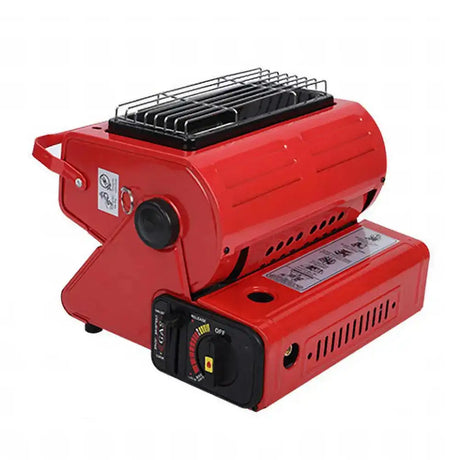 Outdoor Heater 1300W Portable Dual-Use Heating Stove Liquefied Gas Mini Tent Heater Grill Stove Tent Heater For Camping - Lootquake