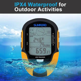 SUNROAD FR510 Handheld GPS Navigation Receiver Portable Handheld Digital Altimeter Barometer Compass Camping Hiking Tool - Lootquake
