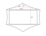 3F UL GEAR LanShan 2 pro 2 Person Outdoor Ultralight Camping Tent 3 Season Professional 20D Nylon Both Sides Silicon Tent - Lootquake