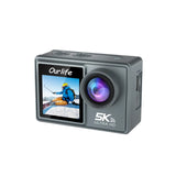 Cámara deportiva para exteriores con pantalla táctil de 2,0 pulgadas, 5K, 30 fps, 4K, 60 fps, antivibración, ultra HD, wifi, cámara de acción inalámbrica para casco