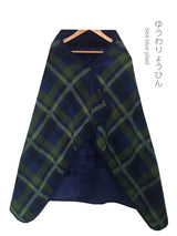 Wearable Plaid Fleece Blanket Polyester Blanket with Button Winte Warm Throws on Sofa Bed Travel Thicken Bedroom Plaids  Blanket