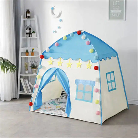 Children's Tent Indoor Outdoor Games Garden Tipi Princess Castle Folding Cubby Toys Tents  Enfant Room House Teepee Playhouse - Lootquake