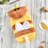 Veste jaune pour gros chien bouledogue français hiver 8XL Golden Retriever vêtements pour animaux de compagnie grand costume d'Halloween vêtements pour chats