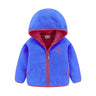Mudkingdom Autumn Spring Girls Boys Hooded Fleece Jacket Windbreaker Zip up Reindeer Outerwear for Kids Clothes Children's Coat - Lootquake