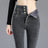 Thermal Winter Thick Fleece High-waist Warm Skinny Jeans Thick Women Stretch Button Pencil Pants Mom Casual Velvet Jeans - Lootquake
