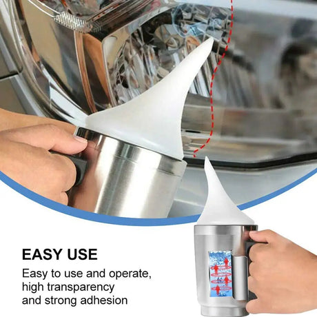 Car Headlight Lens Restoration Kit with EU/US Plug Headlamp Restore Polishing Cleaning Tools 100ml/200ml - Lootquake