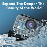 Cámara deportiva para exteriores con pantalla táctil de 2,0 pulgadas, 5K, 30 fps, 4K, 60 fps, antivibración, ultra HD, wifi, cámara de acción inalámbrica para casco