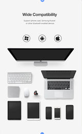 Altavoces Bluetooth con banda para el cuello, 12 horas de música, altavoz portátil inalámbrico, sonido estéreo 3D real, altavoces personales portátiles con micrófono