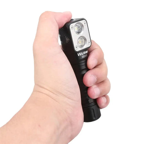 Wurkkos HD15R 18650 Dual LED Headlamp with Red FloodlightRechargeable Flashlight 2000lm with Magnetic Tail Camping Lights - Lootquake