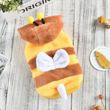Veste jaune pour gros chien bouledogue français hiver 8XL Golden Retriever vêtements pour animaux de compagnie grand costume d'Halloween vêtements pour chats