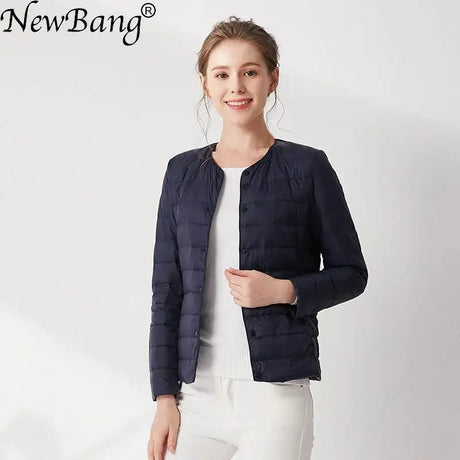 NewBang Ultra Light Duck Down Women Matt Fabric Lightweight Coat Warm Female Windbreaker Parka  Women's Down Jackets Plus Coats - Lootquake