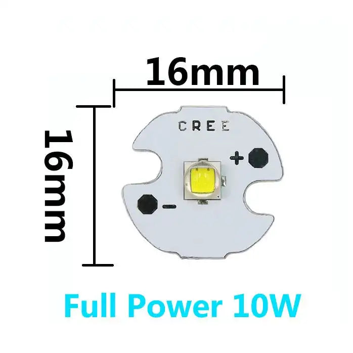 3W 5W 10W 18W T6 XML2 High Power LED Flashlights Parts DIY 3.5*3.5mm/5*5mm XHP50 LED 3V Bead For Bicycle accessories Headlamp - Lootquake