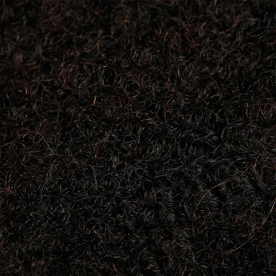 Afro Kinky Bulk Human Hair for Braids & Locs | Natural Color Virgin Remy Extensions