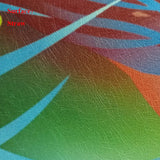 Tropical Green Plants Coconut Trees Distant Mountain Birds 3D Mural Wallpaper Restaurant Clubs KTV Bar Modern Personality Murals
