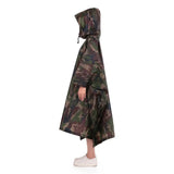 Multifunctional Lightweight Raincoat with Hood Hiking Cycling Rain Cover Poncho Rain Coat Men Women Outdoor Camping Tent Mat - Lootquake