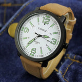 Watch Men YAZOLE Brand Luxury Fashion Sports Watches Luminous Male Clock Quartz Watch Hour Montre Drop Ships relogio masculino - Lootquake