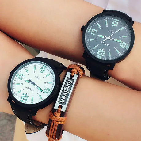 Watch Men YAZOLE Brand Luxury Fashion Sports Watches Luminous Male Clock Quartz Watch Hour Montre Drop Ships relogio masculino - Lootquake