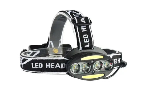Head Lamp Headlamp Headlight Flashlight Torch Lanterna 4 Xm-l Sensor Led Bulbs Litwod Camping / Cycling Hunting Hiking Lithium - Lootquake