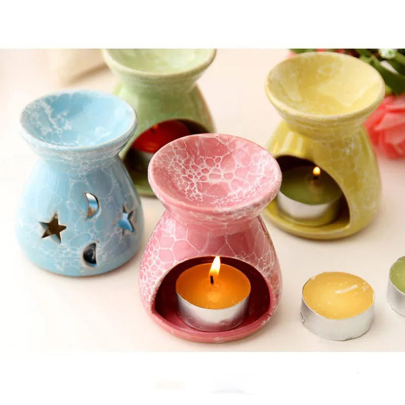 Bougie, four d'aromathérapie, lampe d'aromathérapie, four à huiles essentielles, brûleur romantique pour la maison, décoration intérieure