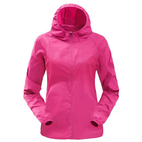 TRVLWEGO Outdoor Running Camping Hiking Bike Sport Jacket UV Proof Ultralight Waterproof Windbreaker Light Rain Proof Coat - Lootquake