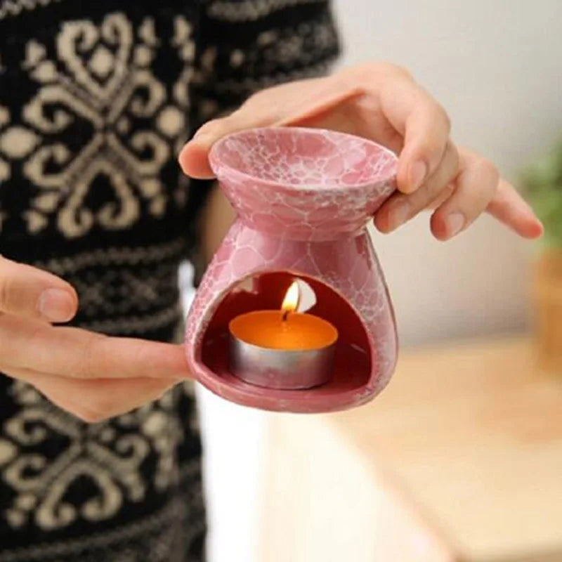 Bougie, four d'aromathérapie, lampe d'aromathérapie, four à huiles essentielles, brûleur romantique pour la maison, décoration intérieure