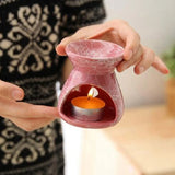 Bougie, four d'aromathérapie, lampe d'aromathérapie, four à huiles essentielles, brûleur romantique pour la maison, décoration intérieure