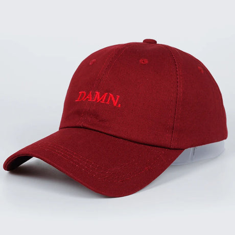 Unisex Spring summer DAMN Hats Embroidered Earth Dad Hat Hip Hop cap Kendrick lamar Rapper Snapback hats Baseball Cap wholesale - Lootquake