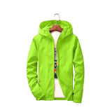 Chaqueta cortavientos informal con capucha para mujer, ropa de abrigo para primavera y otoño, protección solar, talla familiar 7XL A8, 2024