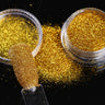 HOT Sale iridescent Powder on Nails iridescent Silver Glitter Chrome Nail Art Pigment Dust Shiny Gel Polish Flakes for Manicures