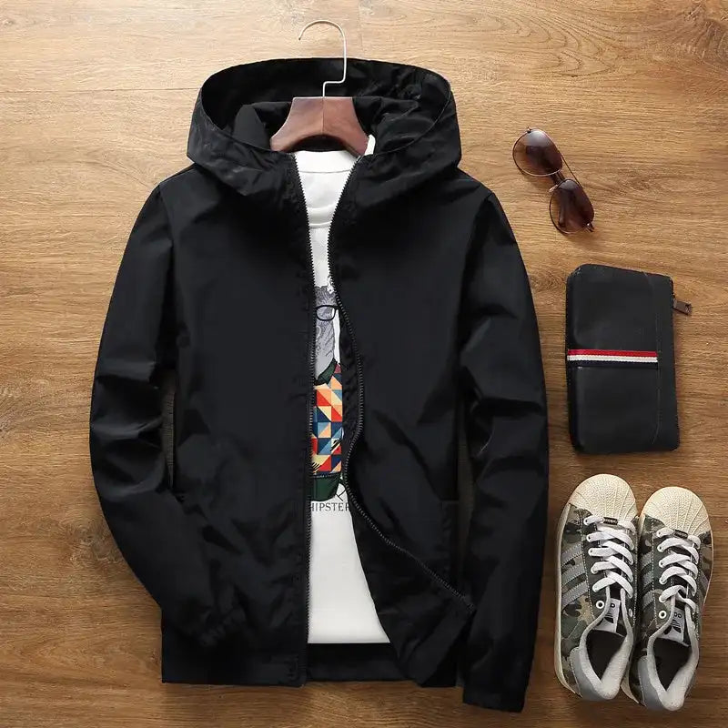 2024 New Women‘s Jacket Outerwear Spring Autumn Hooded Casual Windbreaker Coat Summer Sunscreen Clothing Family Size 7XL A8 - Lootquake