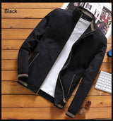 DIMUSI Spring Autumn Men's Bomber Jackets Casual Male Outwear Windbreaker Jacket Mens Zipper Baseball Uniform Coats Clothing - Lootquake