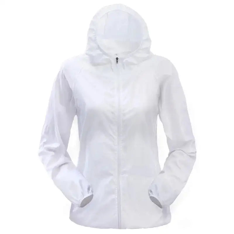 TRVLWEGO Outdoor Running Camping Hiking Bike Sport Jacket UV Proof Ultralight Waterproof Windbreaker Light Rain Proof Coat