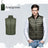 NewBang Men Sleeveless Warm Vest Ultra Light Down Vest Man Winter Solid Sleeveless Jacket Men's Lightweight Waterproof Vests - Lootquake
