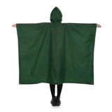 Impermeable ligero y multifuncional con capucha para senderismo, ciclismo, poncho impermeable para hombre y mujer, para exteriores, camping, tienda de campaña