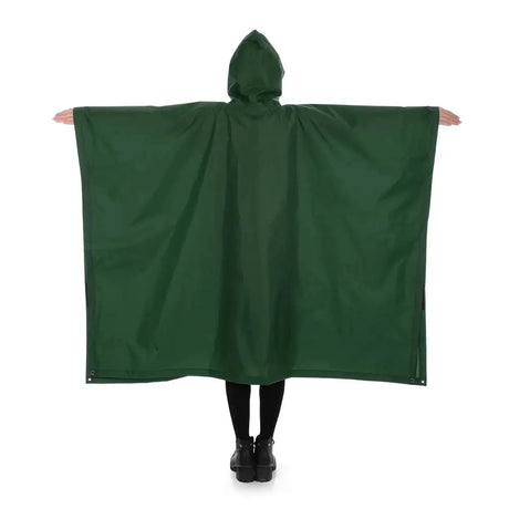 Multifunctional Lightweight Raincoat with Hood Hiking Cycling Rain Cover Poncho Rain Coat Men Women Outdoor Camping Tent Mat - Lootquake