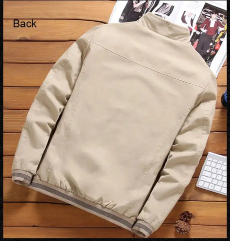 DIMUSI Spring Autumn Men's Bomber Jackets Casual Male Outwear Windbreaker Jacket Mens Zipper Baseball Uniform Coats Clothing - Lootquake