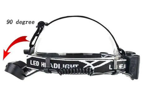 Head Lamp Headlamp Headlight Flashlight Torch Lanterna 4 Xm-l Sensor Led Bulbs Litwod Camping / Cycling Hunting Hiking Lithium - Lootquake