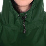 Impermeable ligero y multifuncional con capucha para senderismo, ciclismo, poncho impermeable para hombre y mujer, para exteriores, camping, tienda de campaña