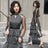 Transparent Long-Sleeved Chiffon Dress for Ladies, Polka Dot, Elegant Temperament, Fashion, New - Lootquake