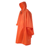 Impermeable ligero y multifuncional con capucha para senderismo, ciclismo, poncho impermeable para hombre y mujer, para exteriores, camping, tienda de campaña