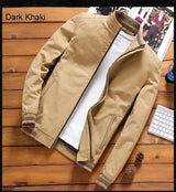 DIMUSI Spring Autumn Men's Bomber Jackets Casual Male Outwear Windbreaker Jacket Mens Zipper Baseball Uniform Coats Clothing - Lootquake