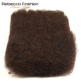 Afro Kinky Bulk Human Hair for Braids & Locs | Natural Color Virgin Remy Extensions
