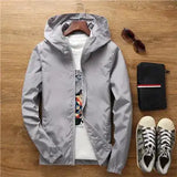 Chaqueta cortavientos informal con capucha para mujer, ropa de abrigo para primavera y otoño, protección solar, talla familiar 7XL A8, 2024