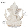 home decoration Nature Sandstone Indian Ganesha Figurine Religious Hindu Elephant God Statues Fengshui Elephant-Headed Buddha