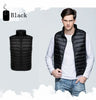 NewBang Men Sleeveless Warm Vest Ultra Light Down Vest Man Winter Solid Sleeveless Jacket Men's Lightweight Waterproof Vests - Lootquake